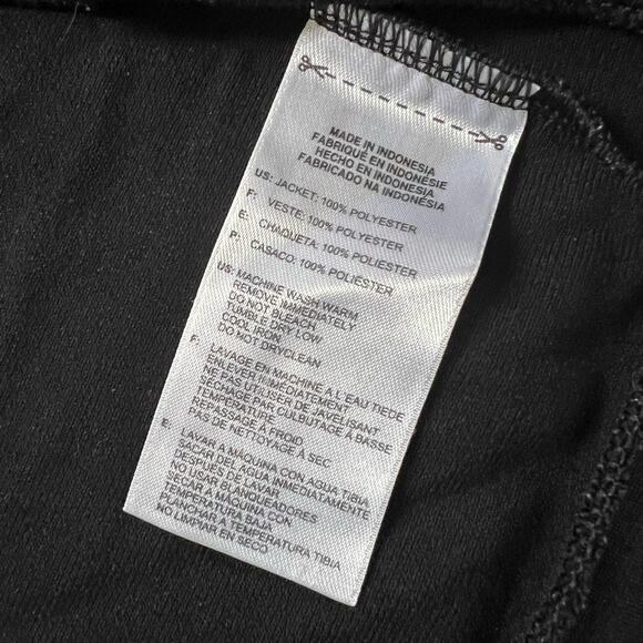 Adidas Women’s size Large black activewear Zip up jacket - Picture 7 of 7